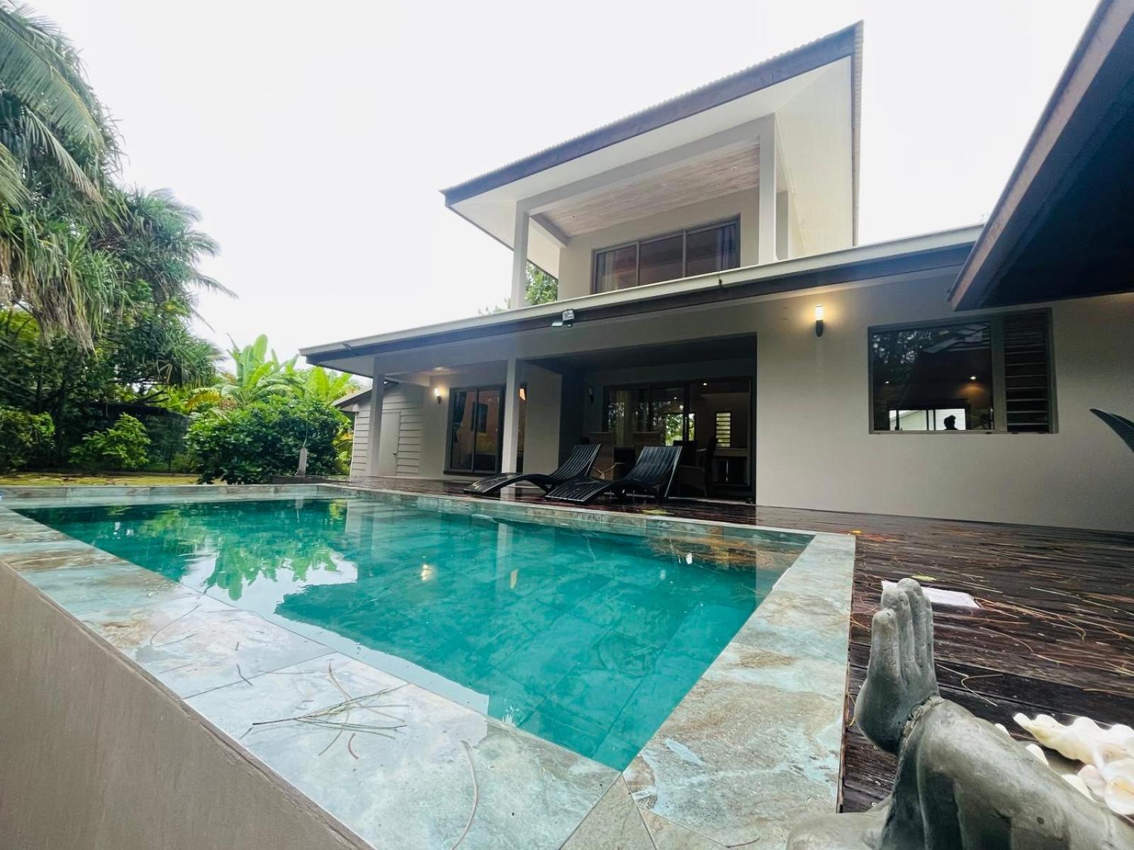 Moorea Temae Villa Walking Dist Beach And Golf Exterior foto